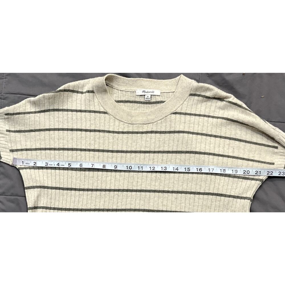 Madewell No Strings Attached Stripe Crewneck Swea… - image 5